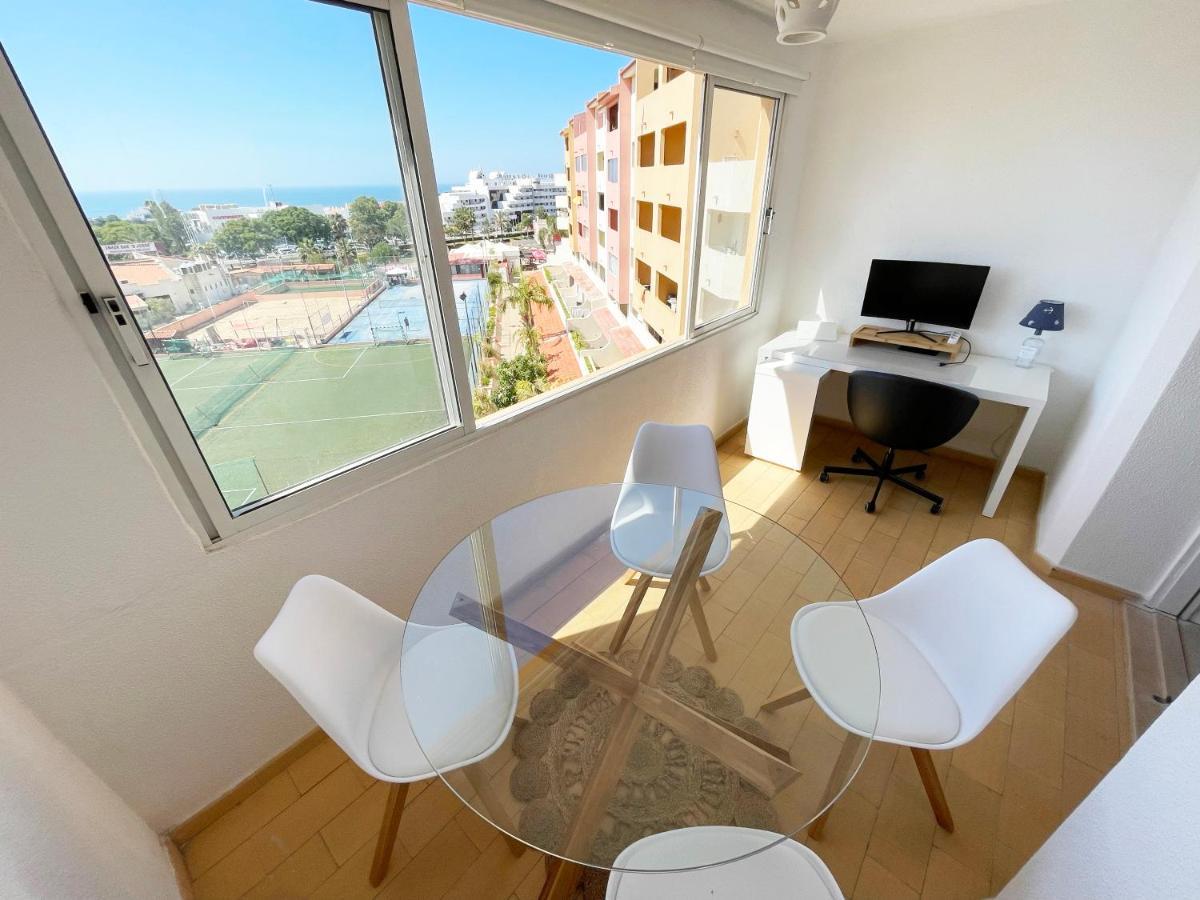 Panoramic Seaview - 2 Bedroom, Main Ave, 15 Min Walk Beach, Workspace Албуфейра Екстер'єр фото
