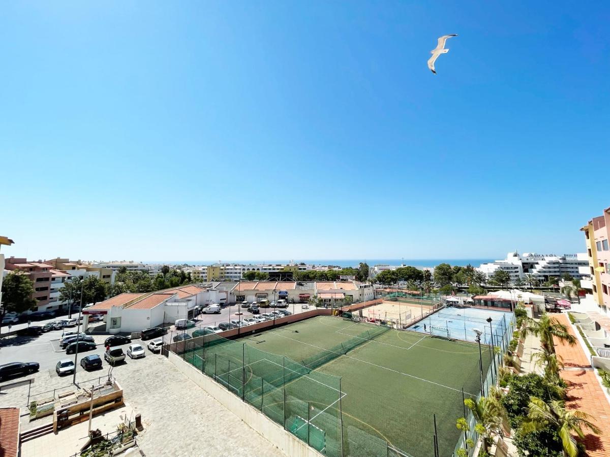 Panoramic Seaview - 2 Bedroom, Main Ave, 15 Min Walk Beach, Workspace Албуфейра Екстер'єр фото