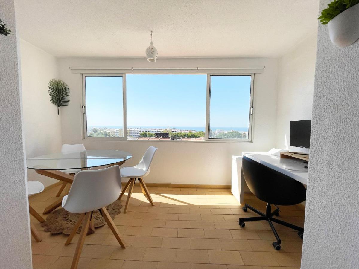 Panoramic Seaview - 2 Bedroom, Main Ave, 15 Min Walk Beach, Workspace Албуфейра Екстер'єр фото