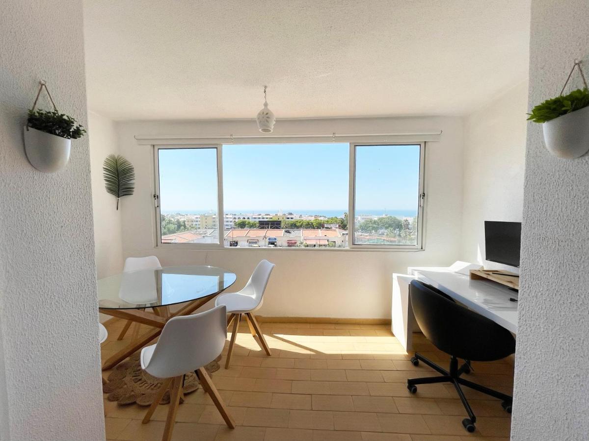 Panoramic Seaview - 2 Bedroom, Main Ave, 15 Min Walk Beach, Workspace Албуфейра Екстер'єр фото